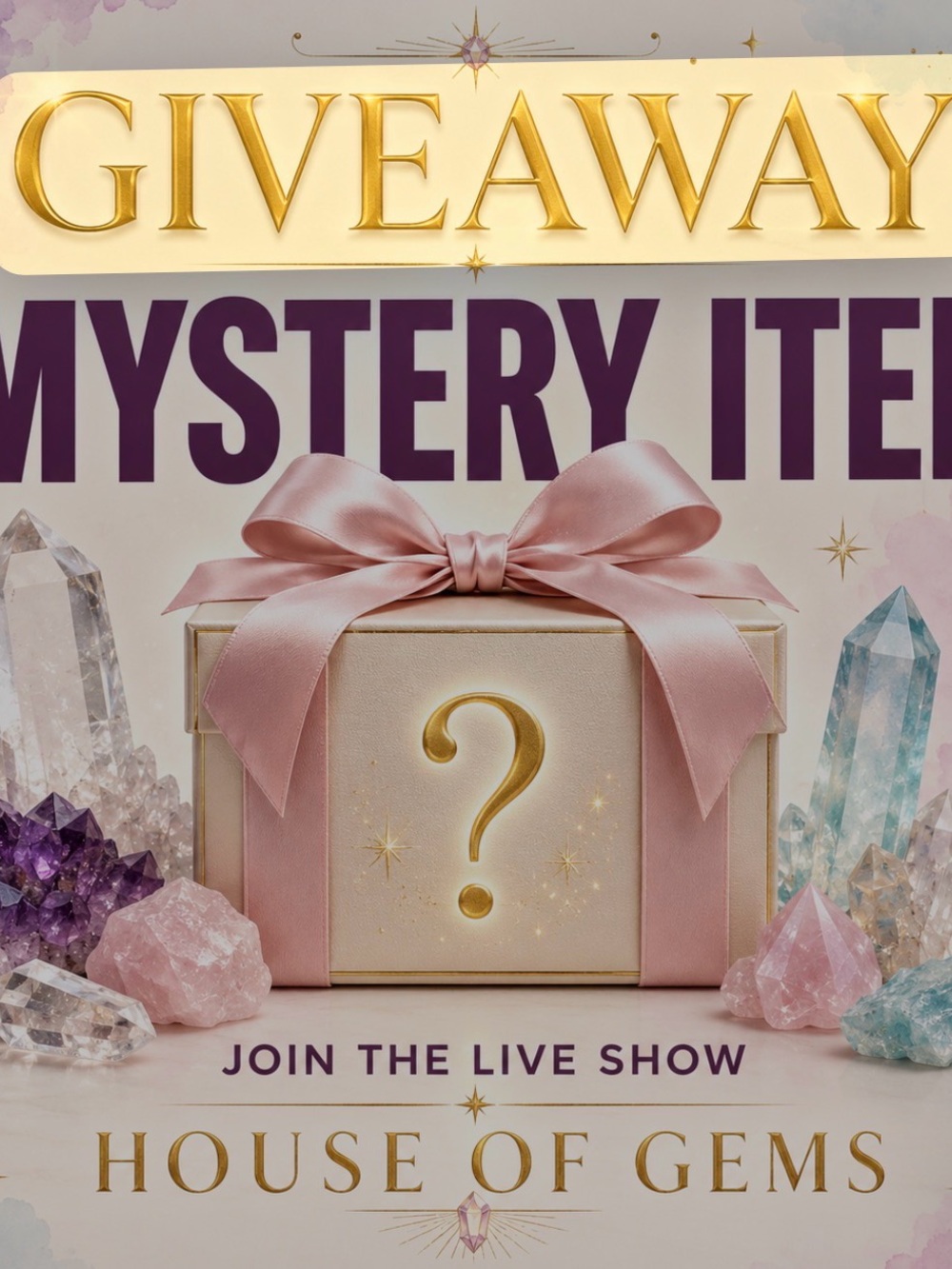 Gem Show Mystery giveaway